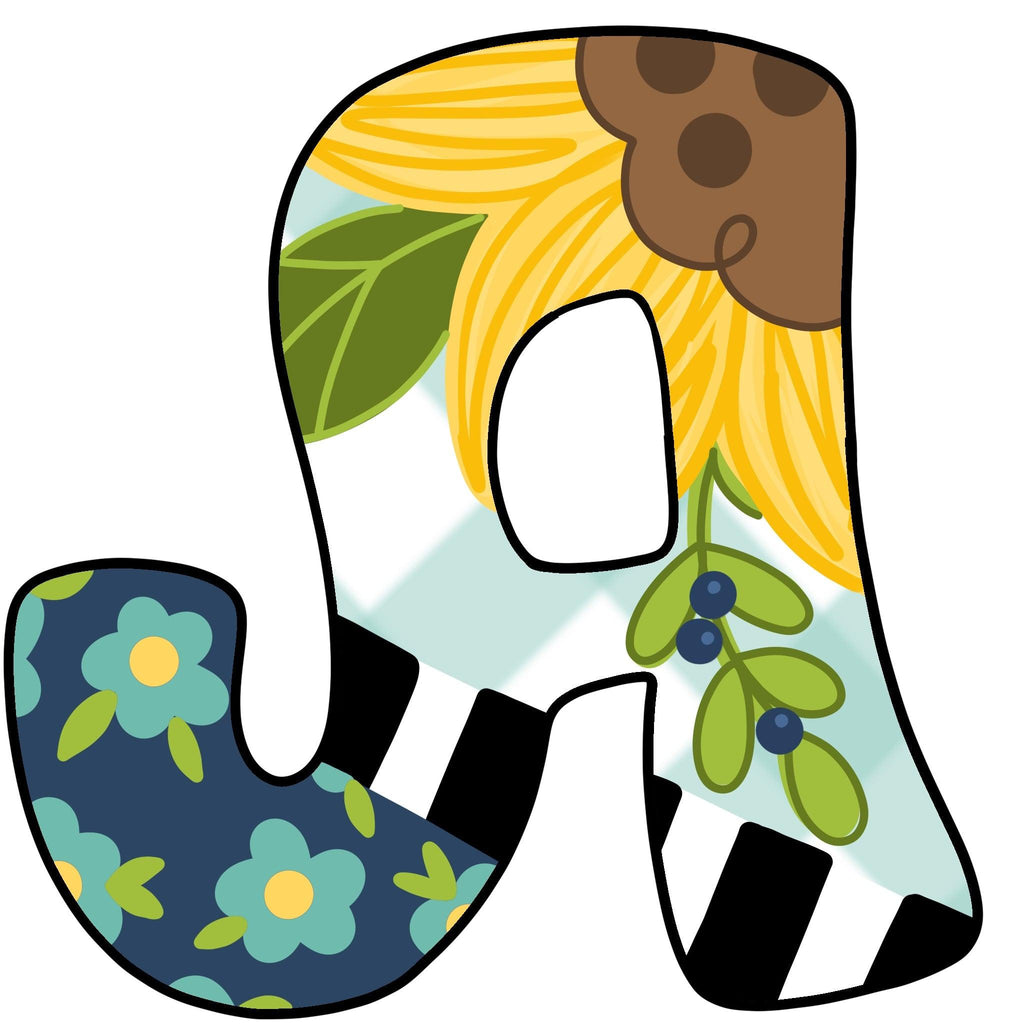 Decorative Letter, Monogram Letter Door Hanger