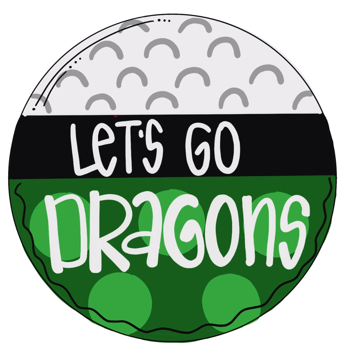 Gretna Golf Door Hanger