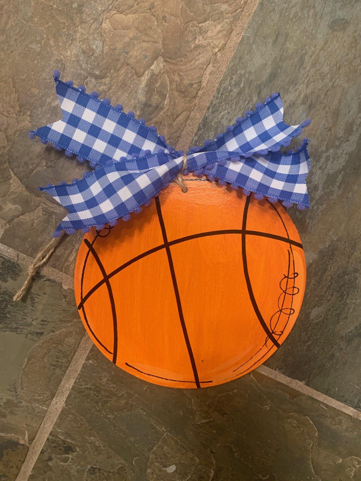 Christmas Ornament - Basketball Wooden Ornament