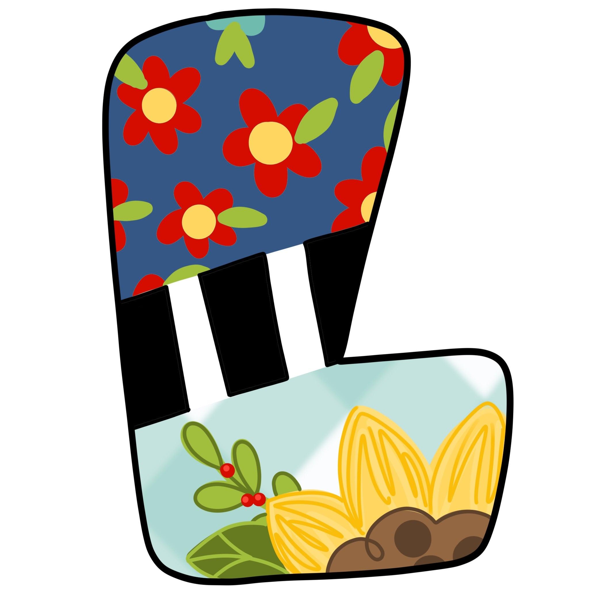 Decorative Letter, Monogram Letter Door Hanger