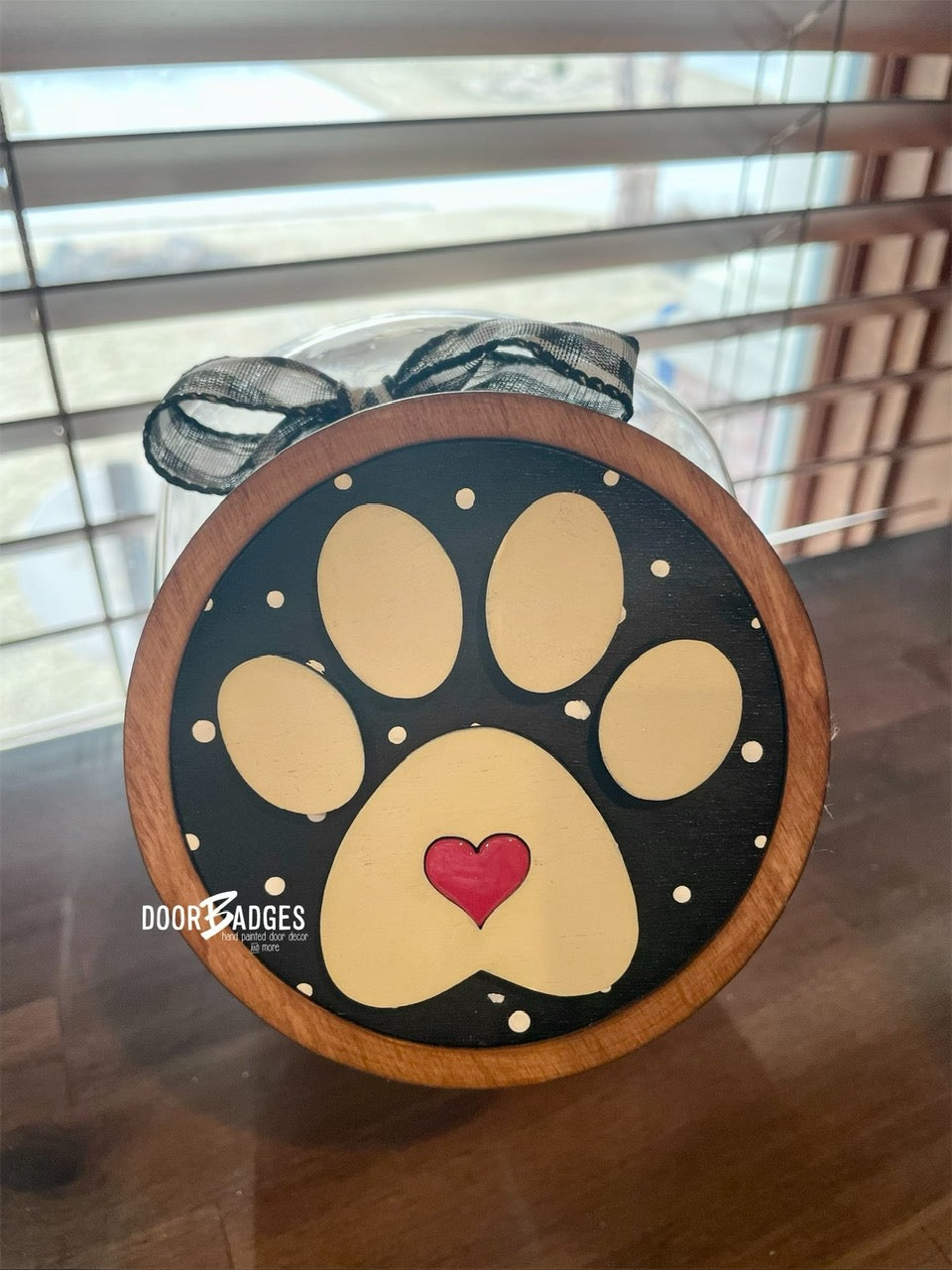 Hi. Hey. Hello. Home Doorhanger - 3D Welcome door decor - wooden hand painted doorhanger