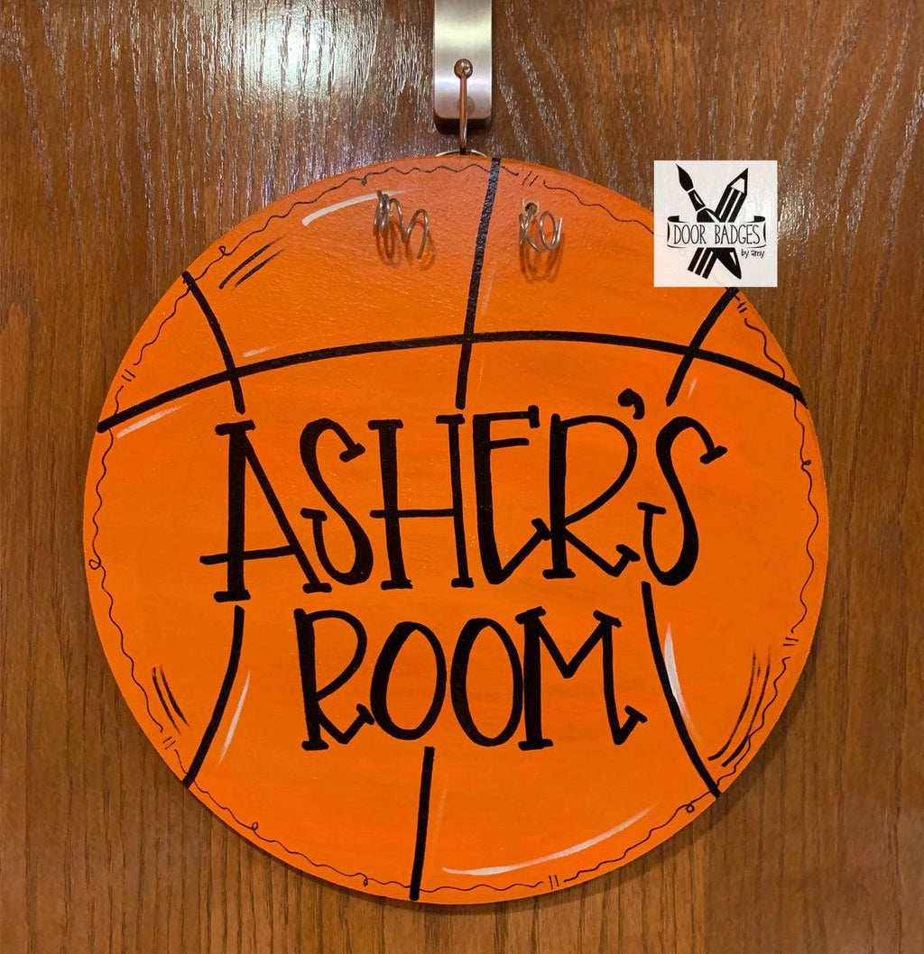 Kid's Bedroom Assorted Designs door hanger - Bennington Youth Football