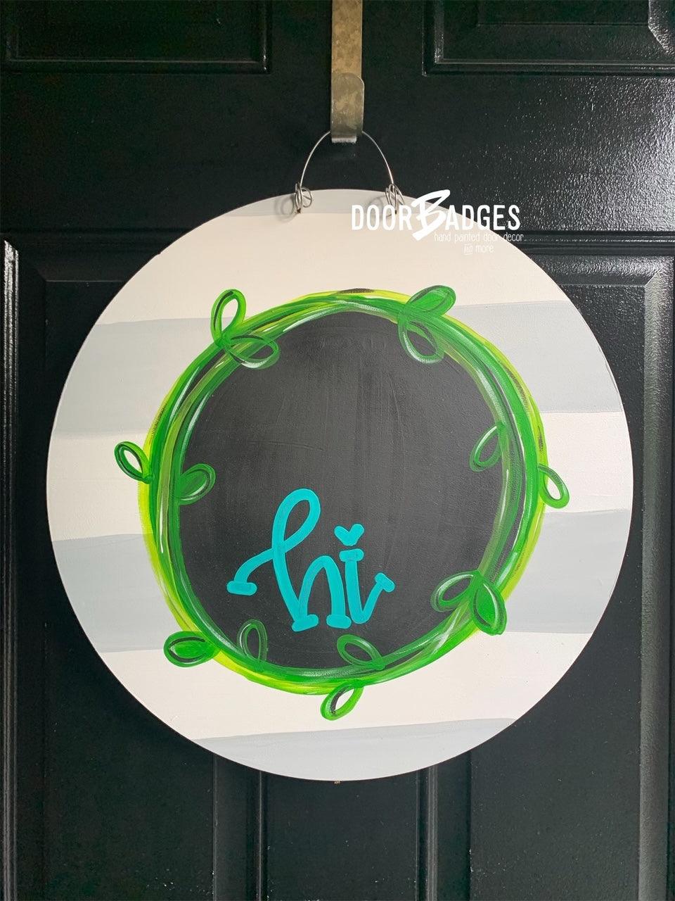 Interchangeable Base door hanger - Everyday Door Hanger