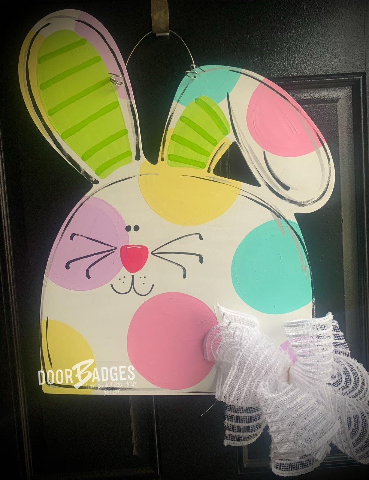 Easter Bunny Door Hanger