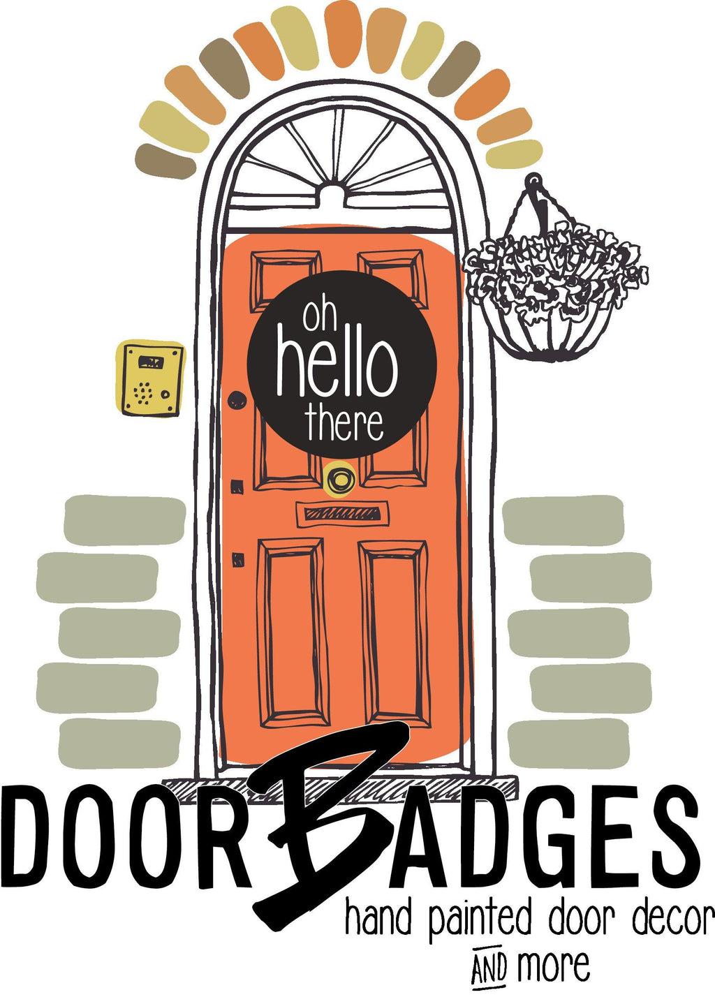 Christmas Door Hanger - Hot Chocolate Door Decor
