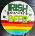 Irish Lucky St Patrick's Day Door Hanger
