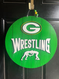 Gretna Wrestling Door Hanger