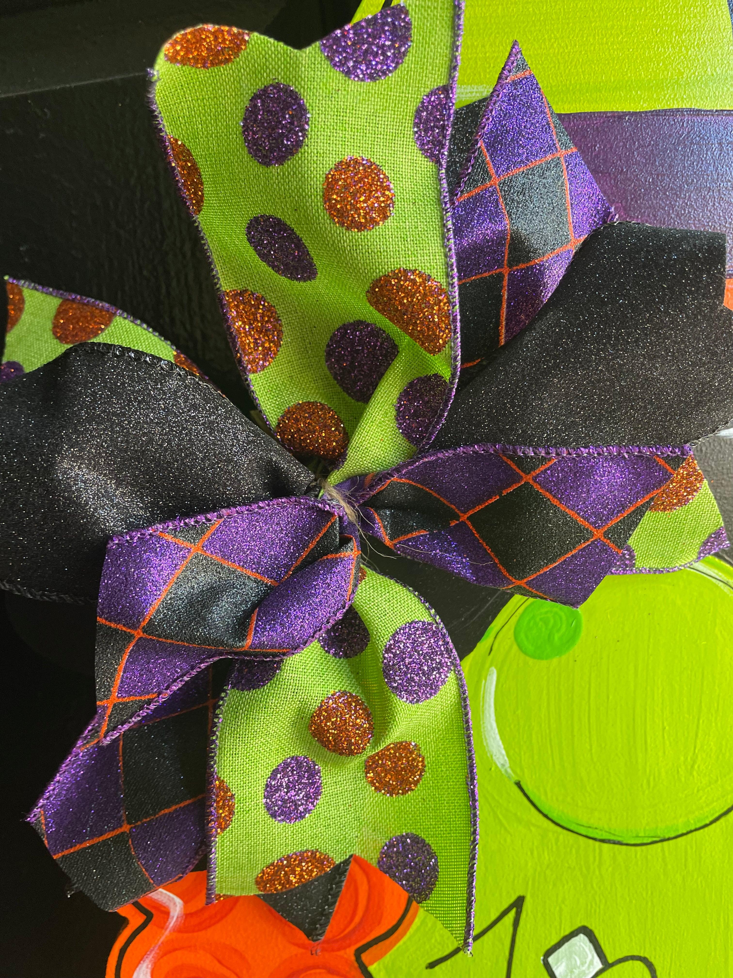 Halloween Witchy Woman Door Hanger- Witch Door Decor-Spooky-Fall-Wreath-wood cut out-hand painted door hanger