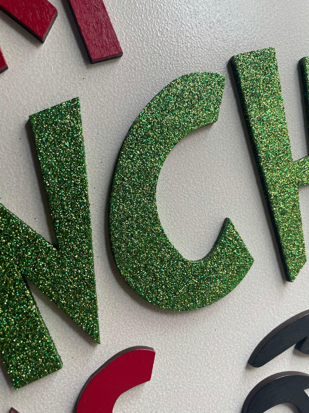 Merry Grinchmas Round door hanger -WHS FB