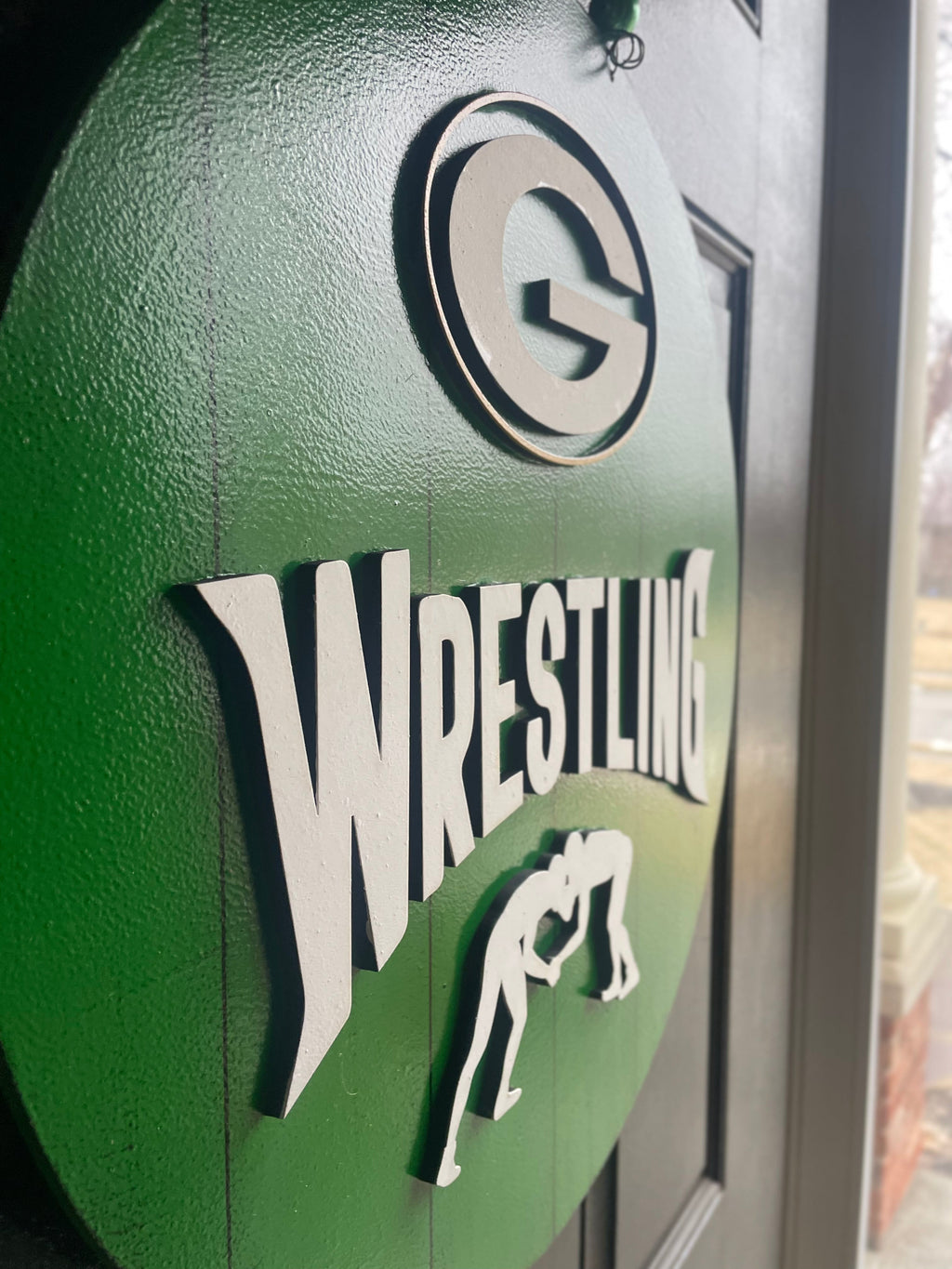 Gretna Wrestling Door Hanger