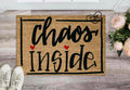 Chaos Inside Coir Mat