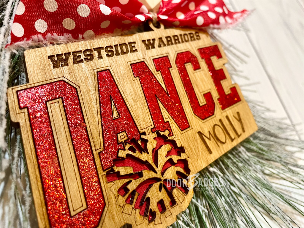 Dance Team Christmas Ornament