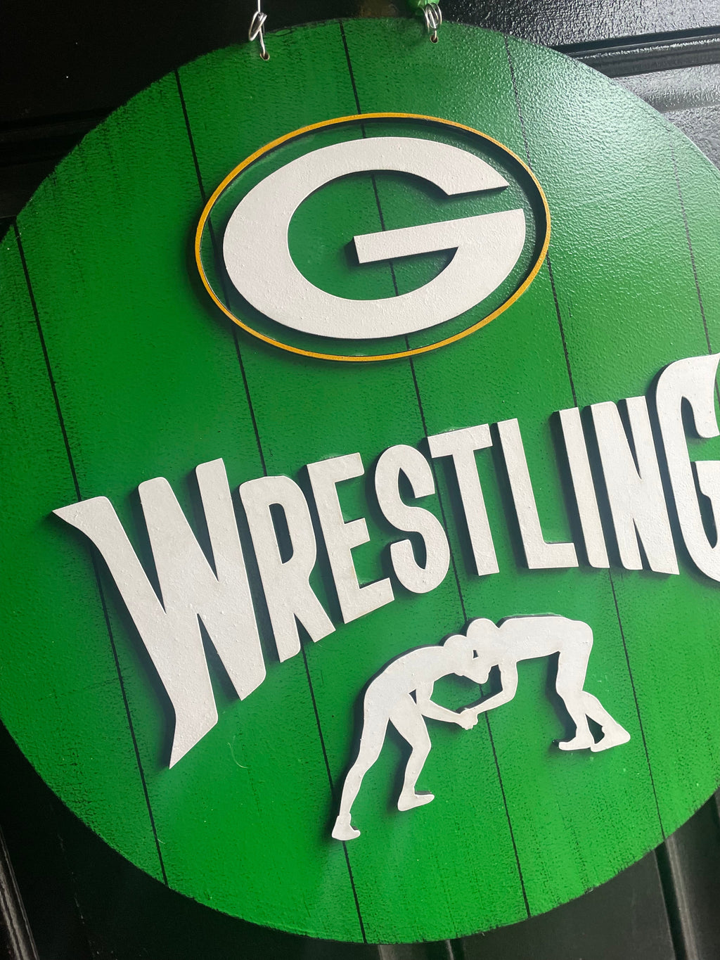 Gretna Wrestling Door Hanger